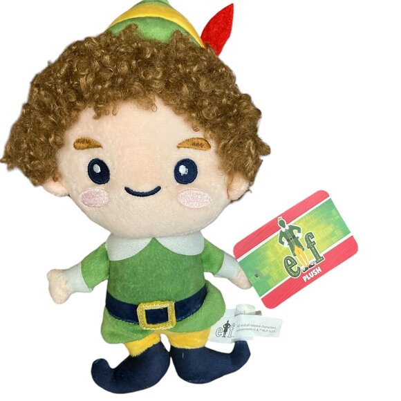 RUZ (Hobby Lobby) 10" Buddy The Elf Soft Stuffed Plush Curly Hair NWT - Picture 1 of 3